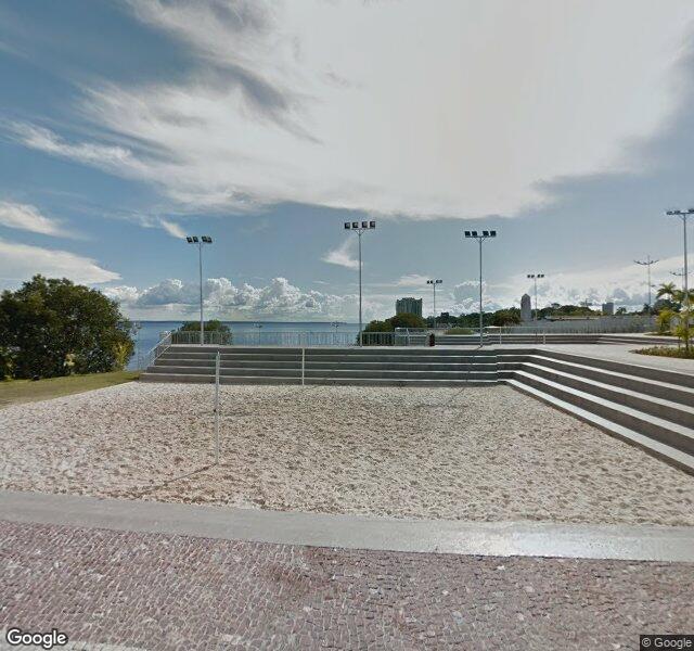 Beach Volleyball Court (OSM way/1105912563), aerial view
