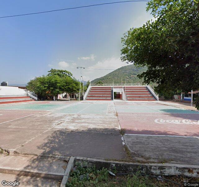 Tecomán Beach Volleyball Court #2, aerial view