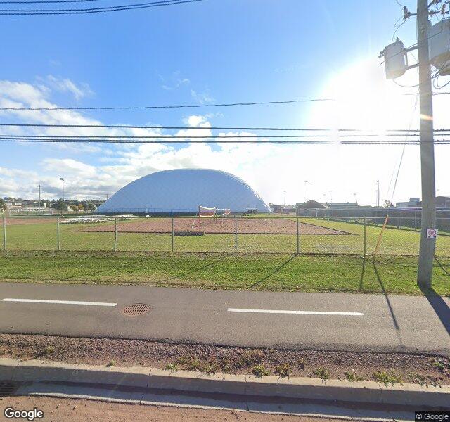 Summerside Beach Volleyball Court #1, aerial view