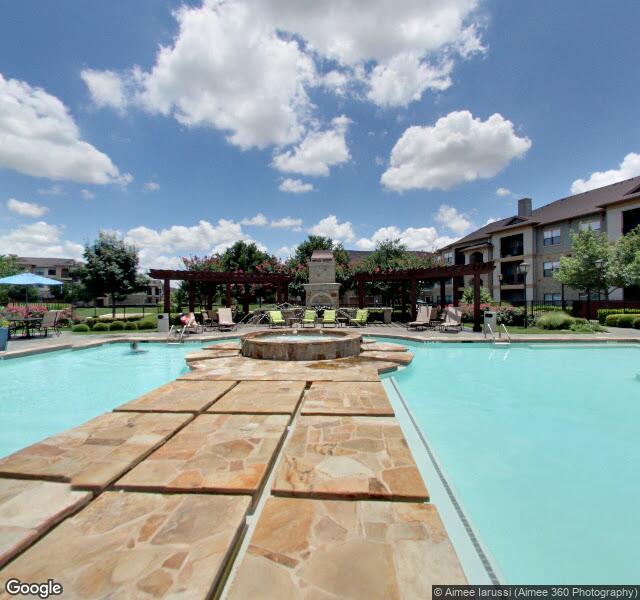 Round Rock Beach Volleyball Court #7, aerial view
