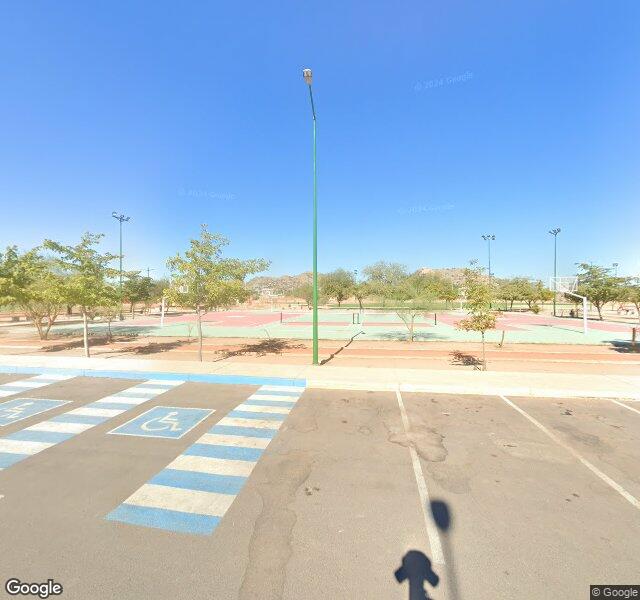 Hermosillo Beach Volleyball Court #4, aerial view