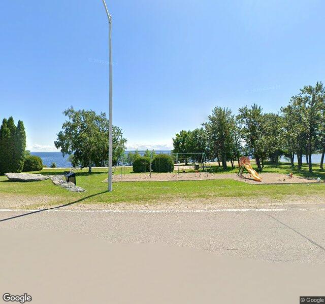 Roberval Beach Volleyball Court, aerial view