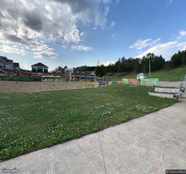 Saint-Gabriel-de-Valcartier Beach Volleyball Court #5, aerial view