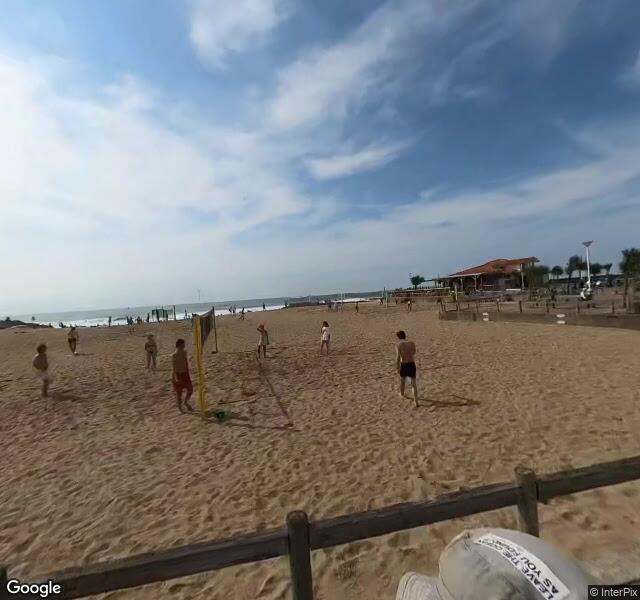Beach Volleyball Court (OSM way/747296821), aerial view