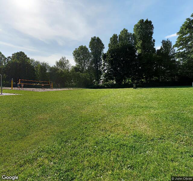 Heddesheim Beach Volleyball Court, aerial view