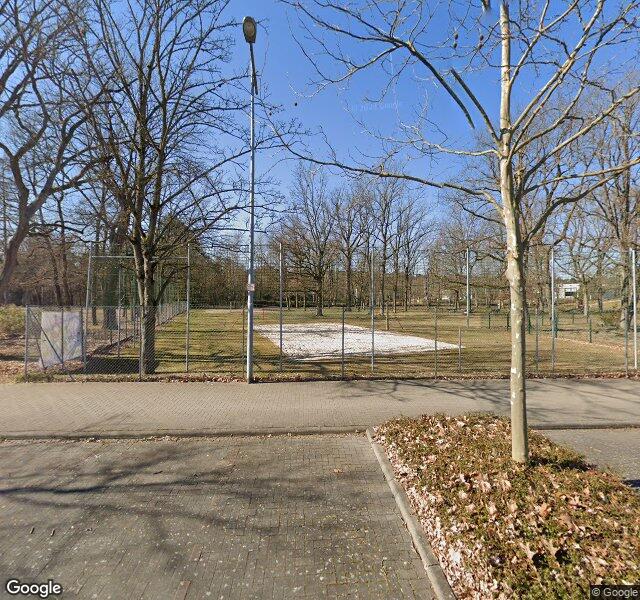 Heusenstamm Beach Volleyball Court, aerial view