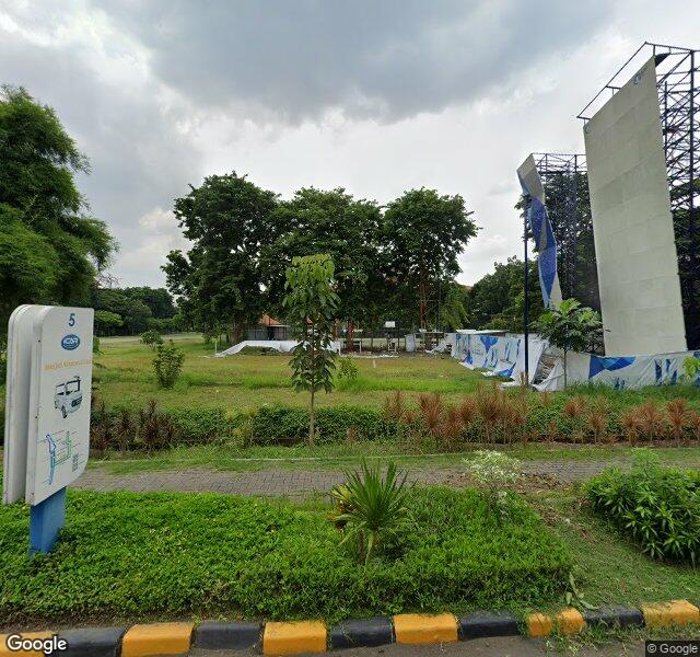 Lapangan Voli ITS, aerial view