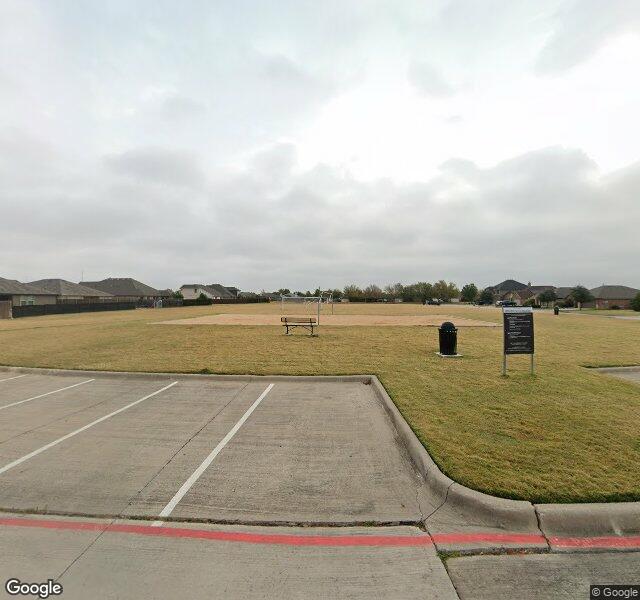 Sand Volleyball Court, Royse City, TX, aerial view