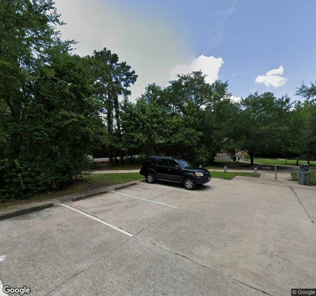 Sand Volleyball Court, The Woodlands, TX, aerial view