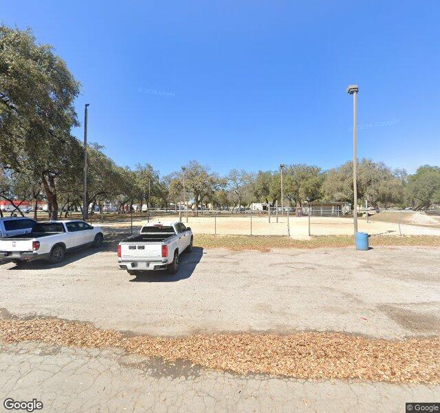 Sand Volleyball Court, Uvalde, TX, aerial view