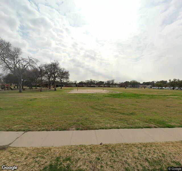 Sand Volleyball Court, Richardson, TX, aerial view