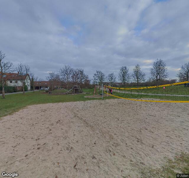 Waldstadt Beach Volleyball Court #2, aerial view